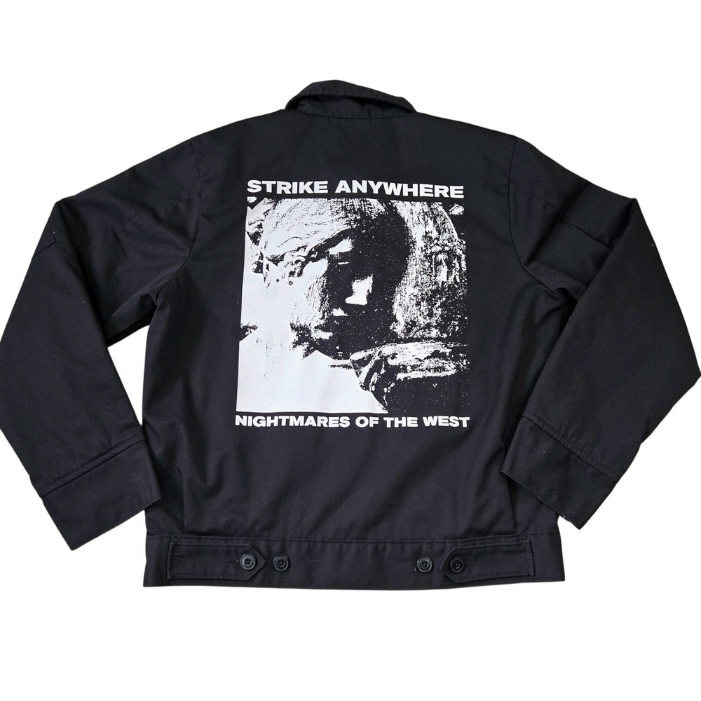 Custom Dickies Eisenhower jacket Strike Anywhere 'Nightmares of the West' Jacket